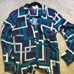 NWT Laundry by Shelli Segal Blouse